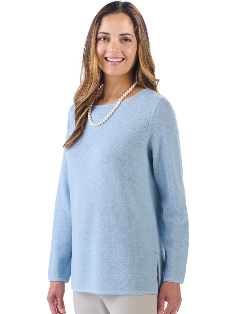 Alpaca Knitwear - Daniela in Angel Falls by Artisan Route