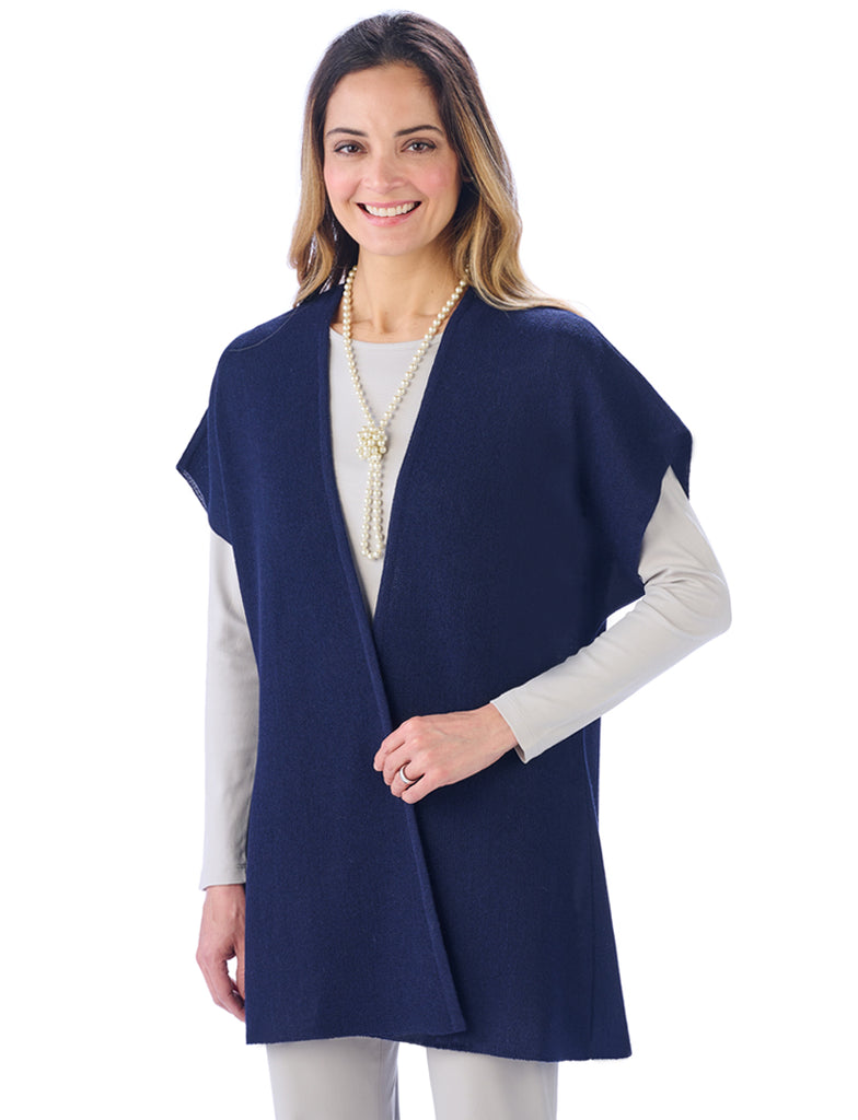 Alpaca Knitwear - Ivana in Deep Navy by Artisan Route