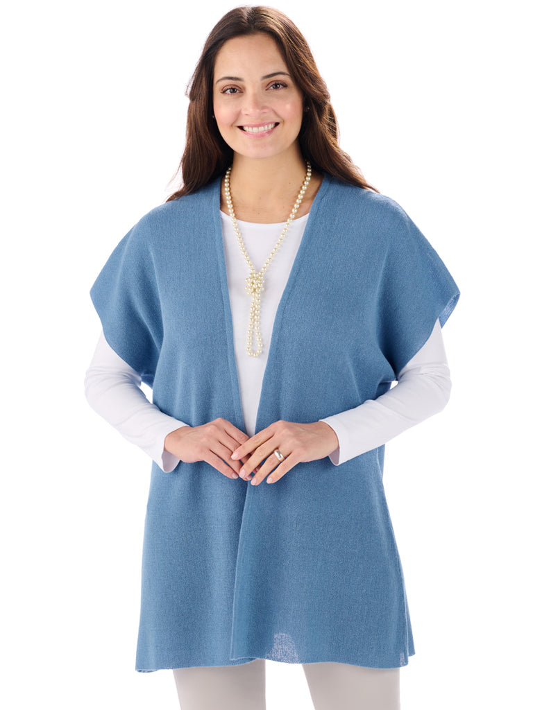 Alpaca Knitwear - Ivana in Parisian Blue by Artisan Route