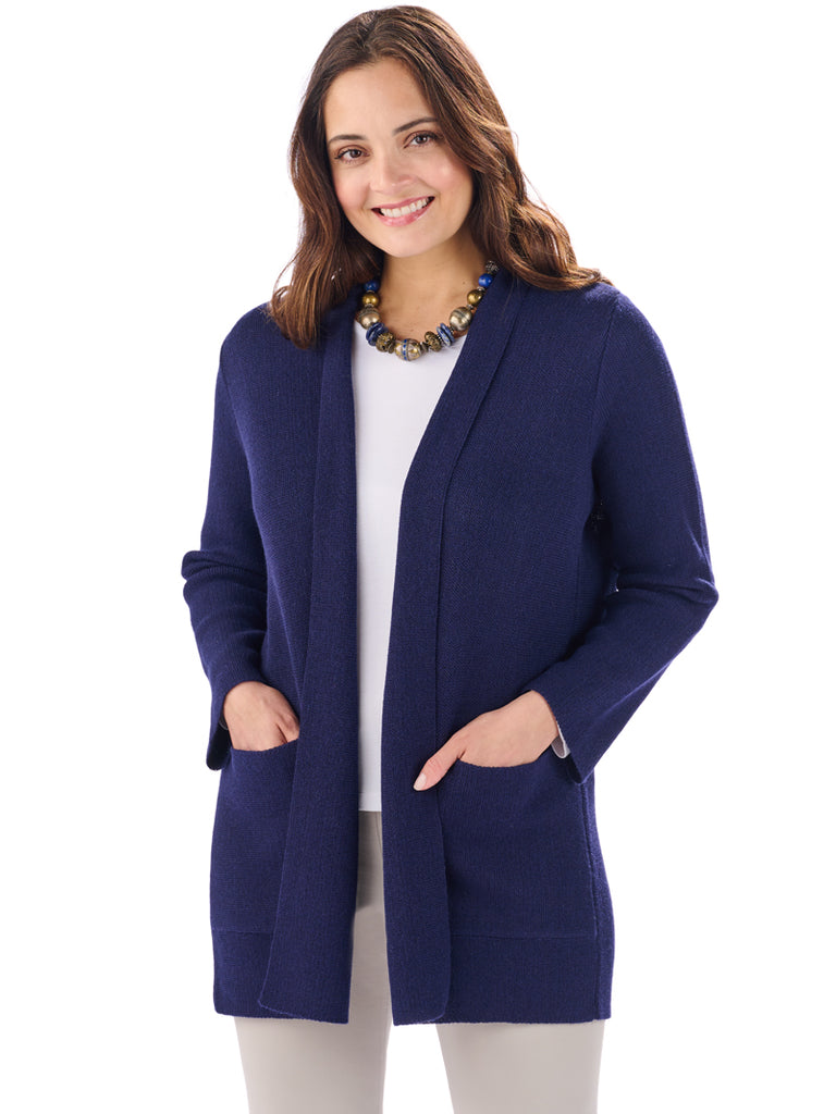 Alpaca Knitwear - Luciana in Deep Navy by Artisan Route