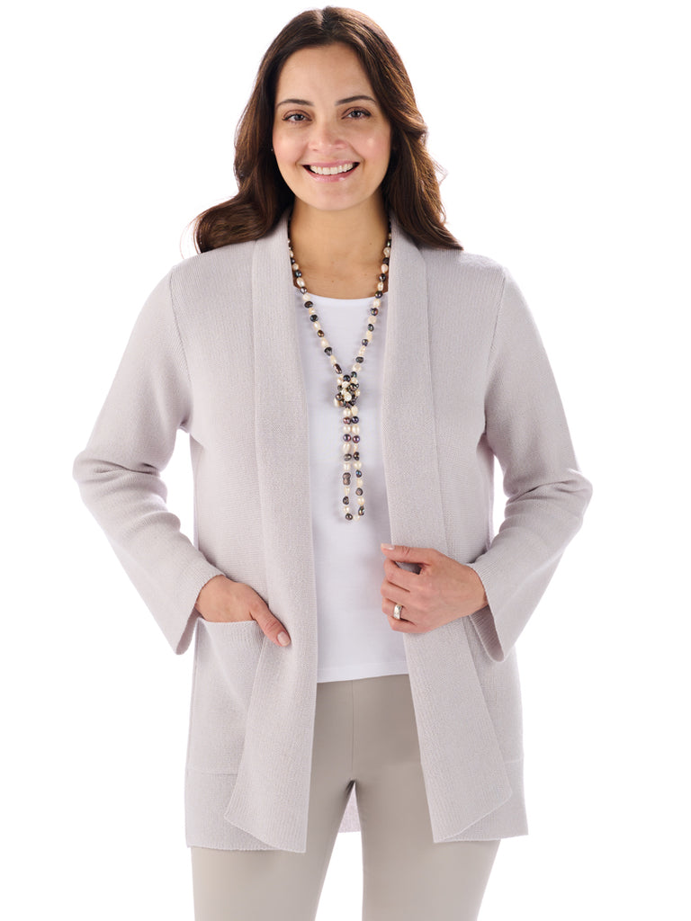 Alpaca Knitwear -Luciana in Nimbus Cloud by Artisan Route