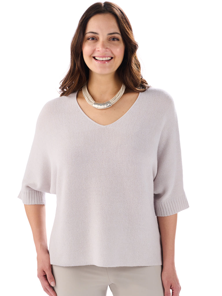 Alpaca Knitwear - Martina in Nimbus Cloud by Artisan Route