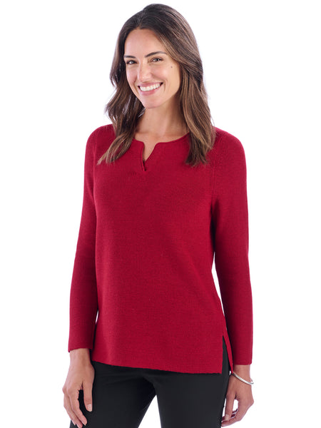 Alpaca Knitwear - Nadia in Red by Artisan Route