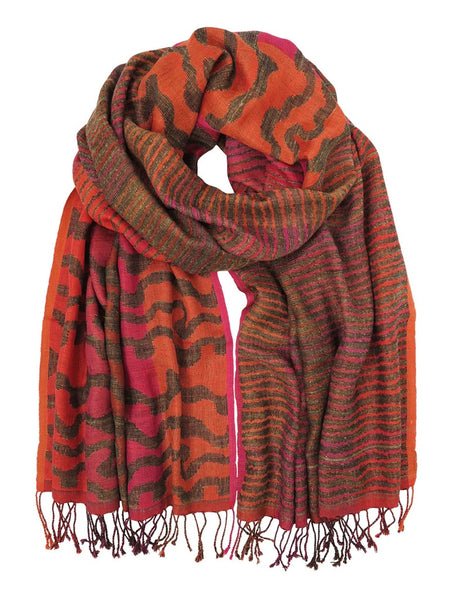 Silk Scarf - Otter Wave by Artisan Route