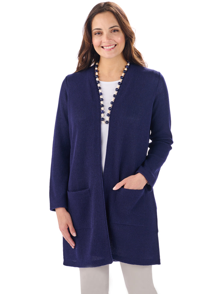 Alpaca Knitwear - Selina in Deep Navy by Artisan Route