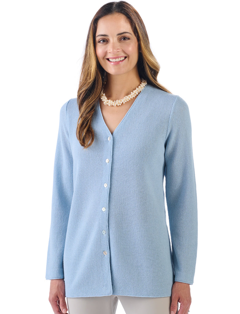 Alpaca Knitwear - Tania in Angel Falls by Artisan Route