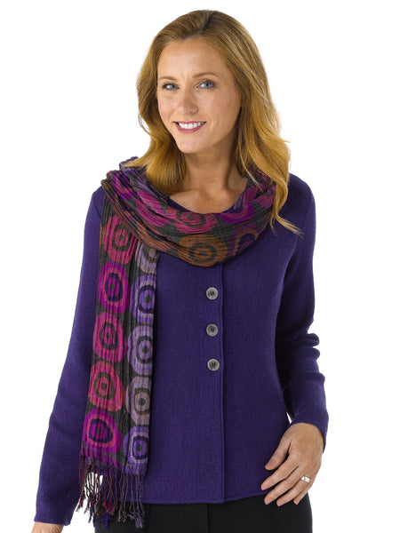Angela in Regal with Scarf