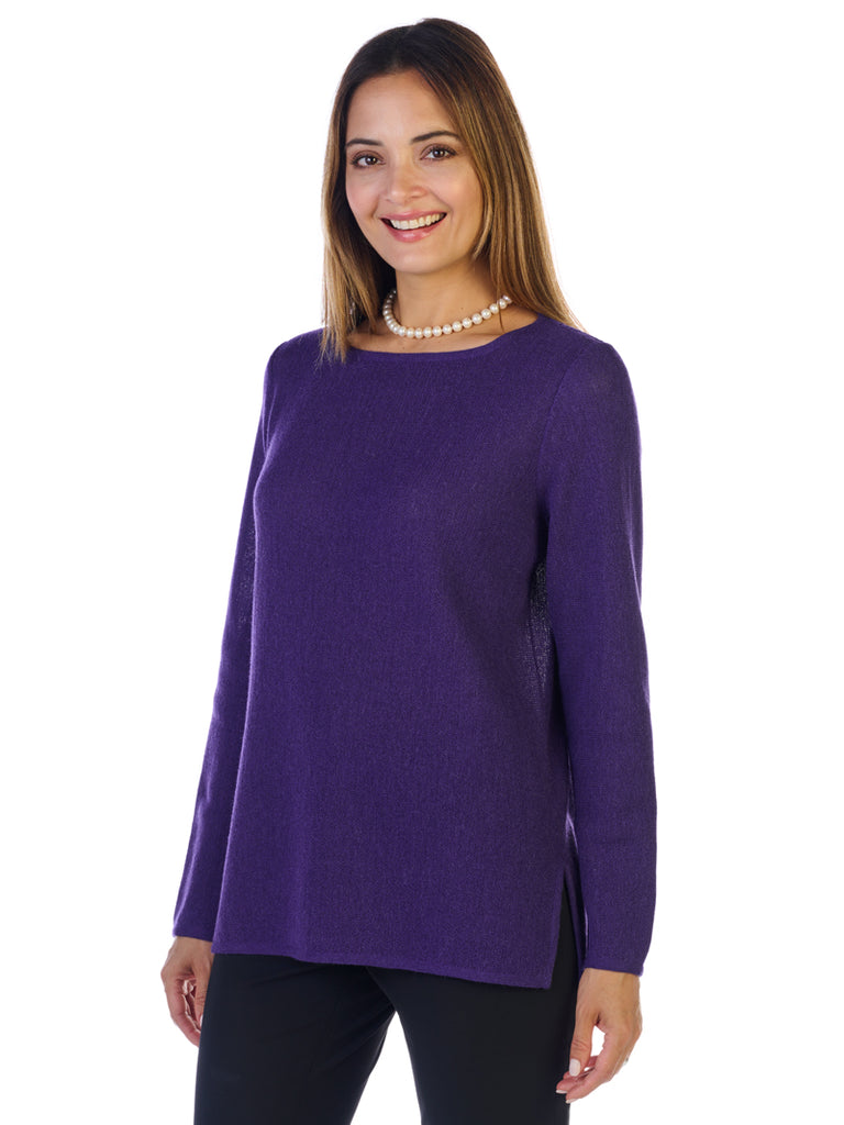 Alpaca Knitwear - Daniela in Regal by Artisan Route