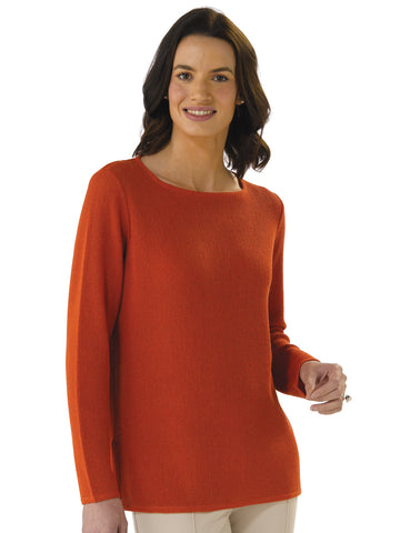 Alpaca Knitwear - Daniela in Burnt Orange by Artisan Route