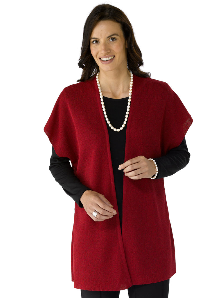 Alpaca Knitwear - Ivana in Ruby by Artisan Route