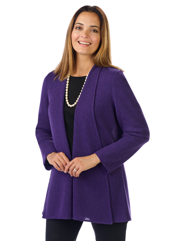 Alpaca Knitwear - Joanna in Regal by Artisan Route