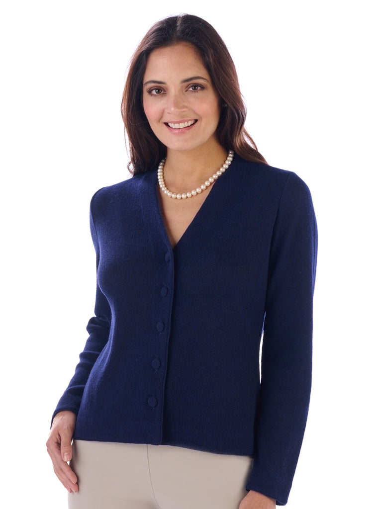 Alpaca Knitwear - Kesia in Deep Navy by Artisan Route