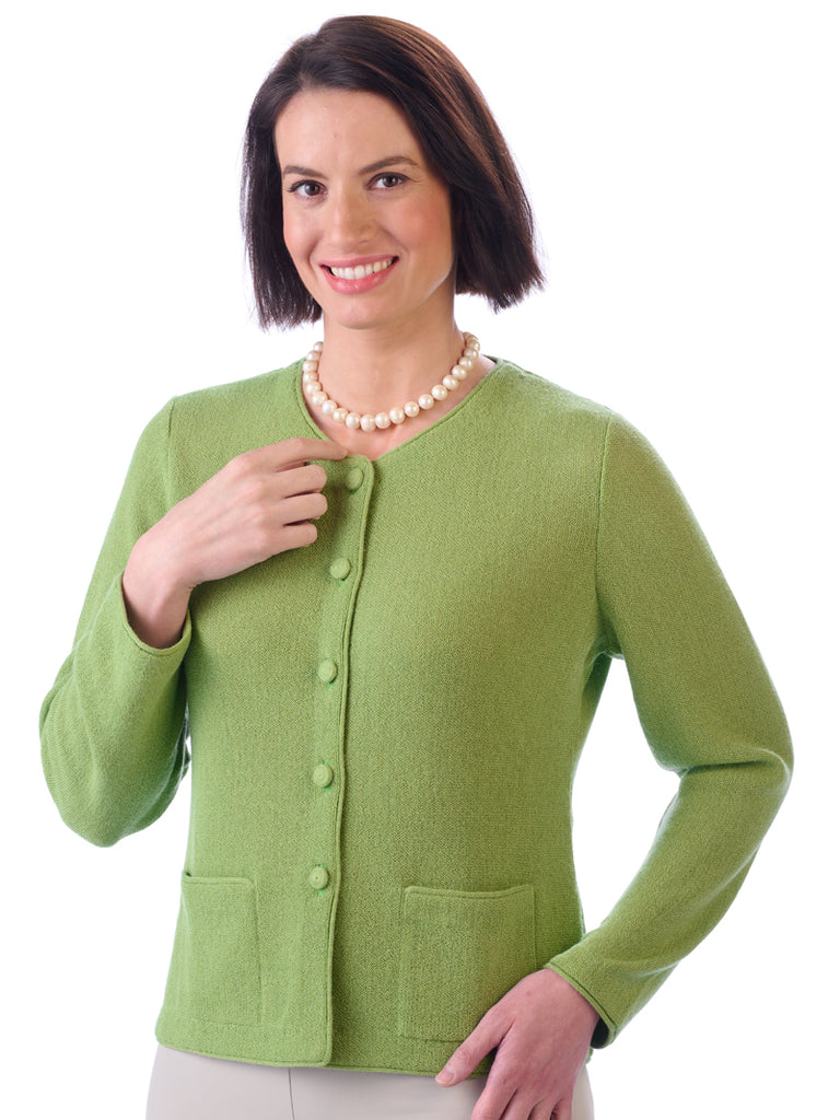 Alpaca Knitwear - Lauren in Tendril by Artisan Route