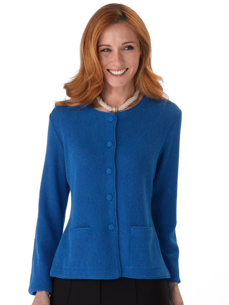 Alpaca Knitwear - Lauren in Lapis by Artisan Route