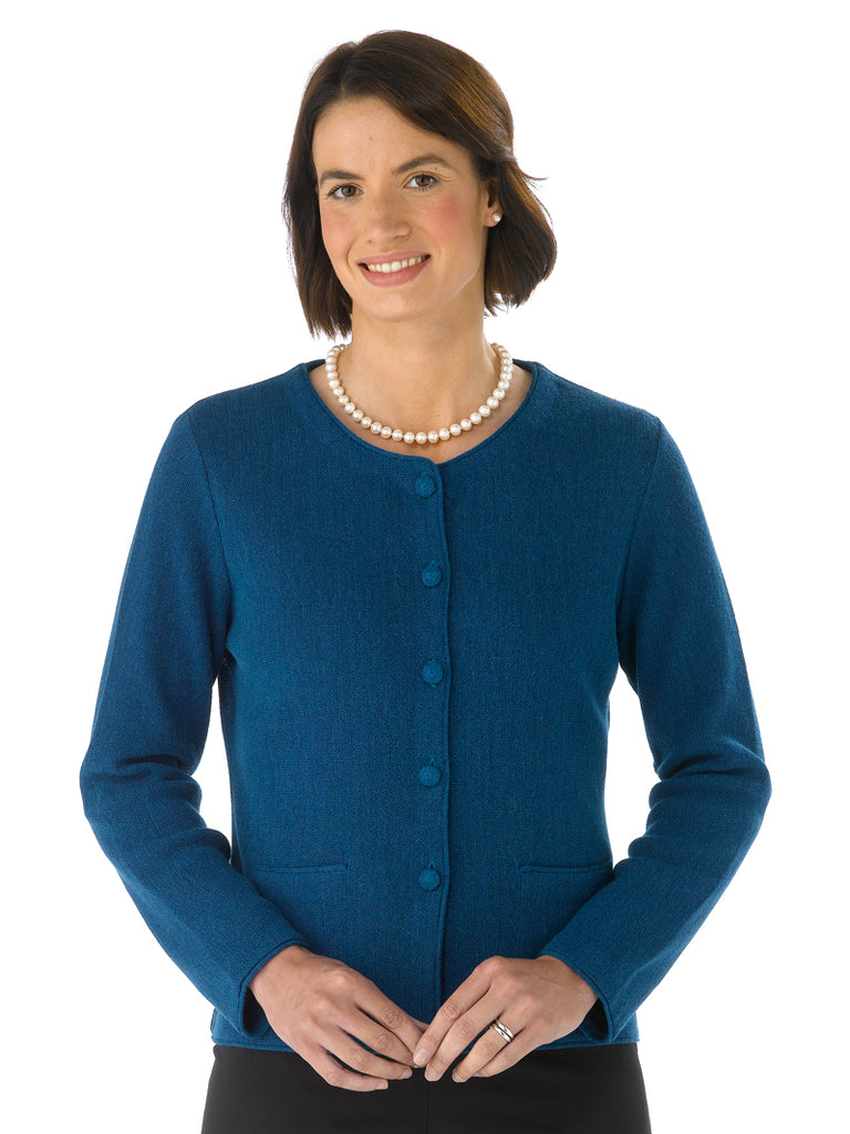 Alpaca Knitwear - Lauren in Baltic