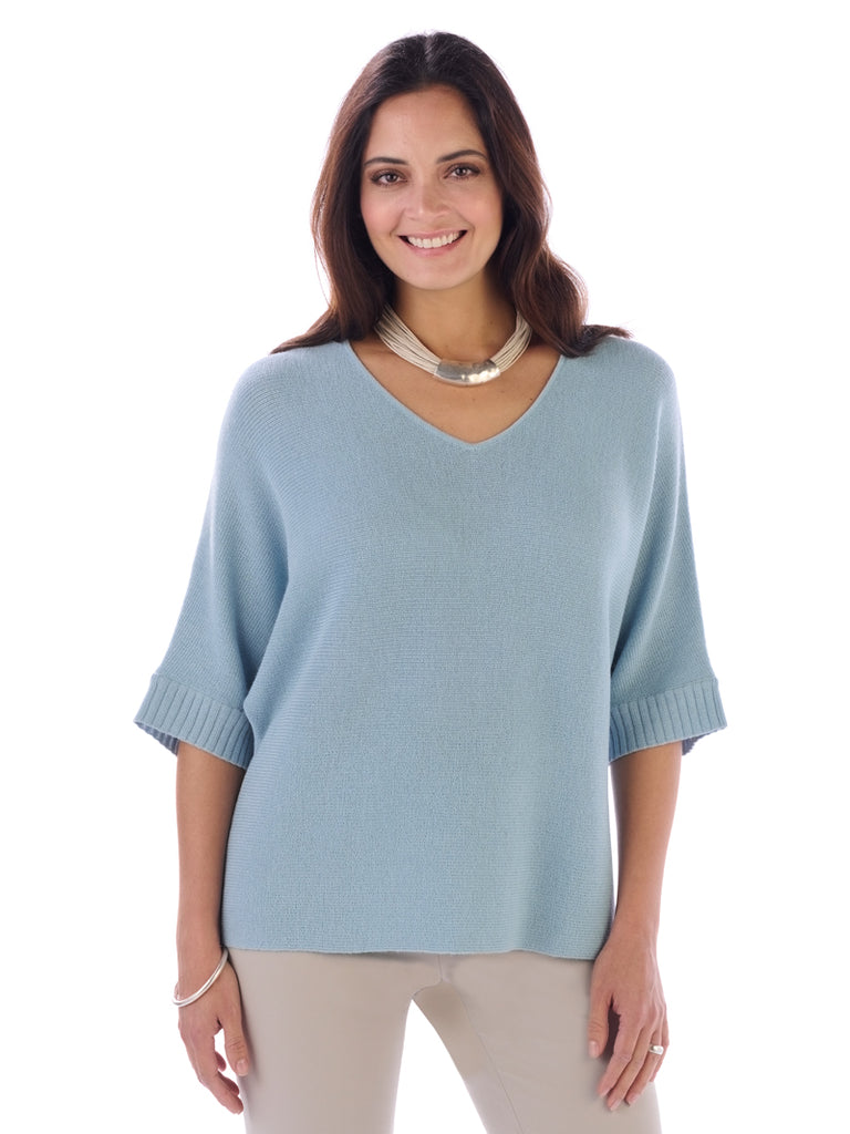 Alpaca Knitwear - Martina in Omphalodes by Artisan Route