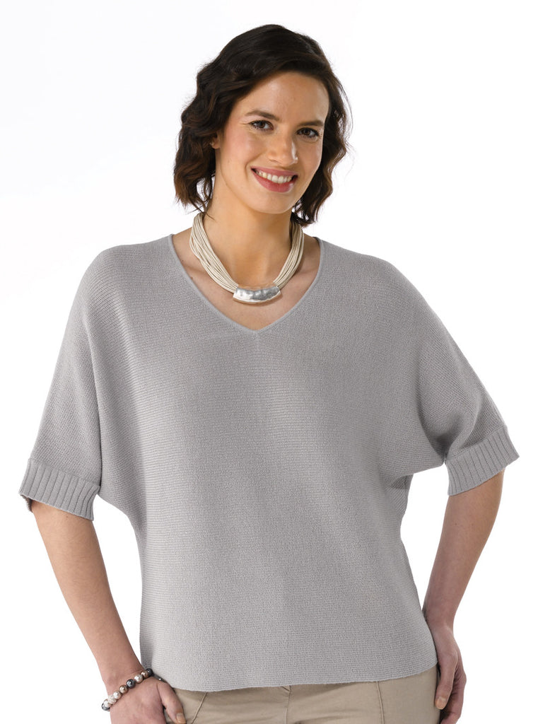 Alpaca Knitwear - Martina in French Grey by Artisan Route