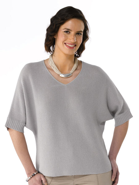 Alpaca Knitwear - Martina in French Grey by Artisan Route