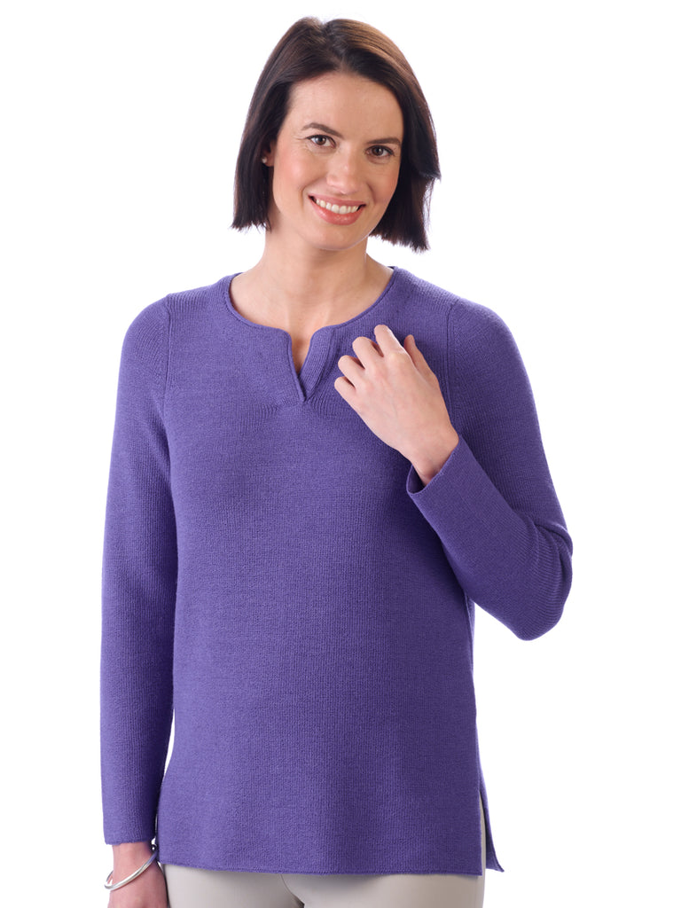 Alpaca Knitwear - Nadia in Gladioli by Artisan Route