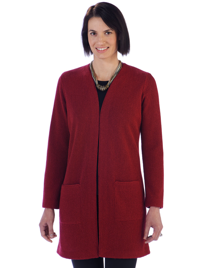 Alpaca Knitwear - Selina in Carmin by Artisan Route