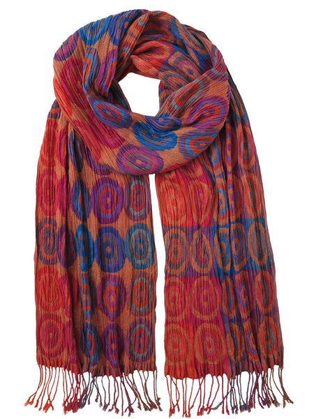 Silk Scarf - Target Fuchsia by Artisan Route