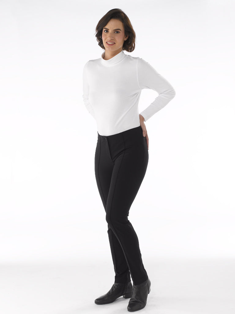 Ladies Trousers - Zene in Black at Artisan Route