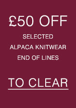 £50 OFF Alpaca Knitwear