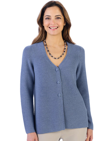 Alpaca Knitwear - Denise in Airforce Blue by Artisan Route