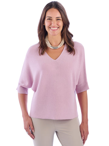 Alpaca Knitwear - Martina in Soft Pink by Artisan Route