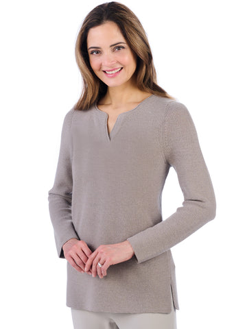 Alpaca Knitwear - Nadia in Vintage Khaki by Artisan Route