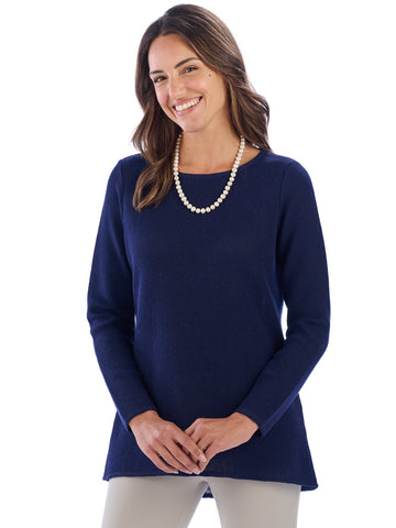 Alpaca Knitwear - Nina in Deep Navy by Artisan Route