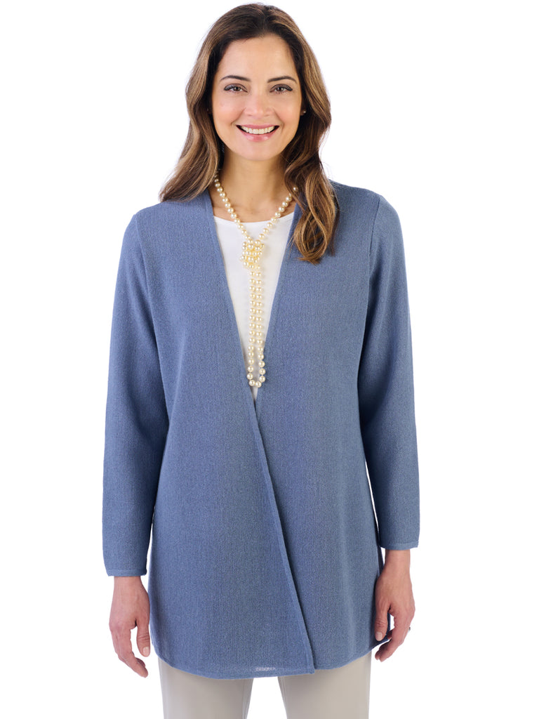 Alpaca Knitwear - Olivia in Airforce Blue by Artisan Route