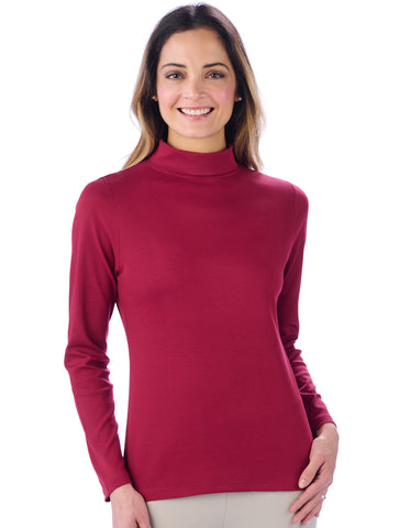 Pima Cotton T Shirt - Paula in Carmin by Artisan Route