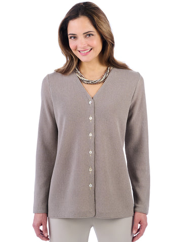 Alpaca Knitwear - Tania in Vintage Khaki by Artisan Route