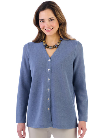Alpaca Knitwear - Tania in Airforce  Blue by Artisan Route