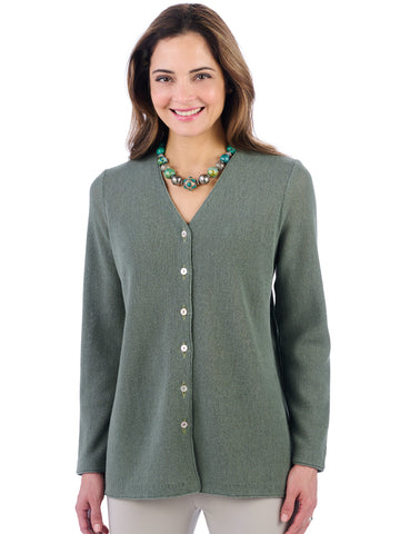 Alpaca Knitwear - Tania in Dress Khaki by Artisan Route