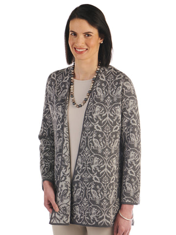 Alpaca Knitwear-Fiorella in Tornado Mix by Artisan Route
