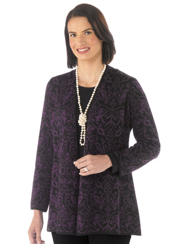 Alpaca Knitwear - Fiorella in Velvet Mix