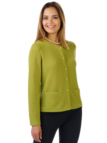 Alpaca Knitwear - Lauren in Pistachio by Artisan Route