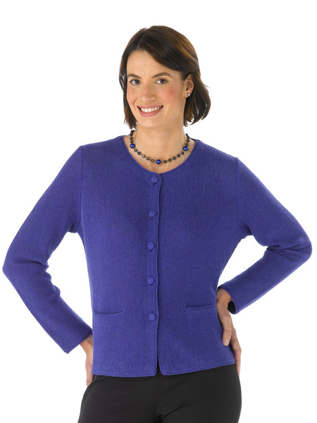 Alpaca Knitwear - Lauren in Spectrum Blue