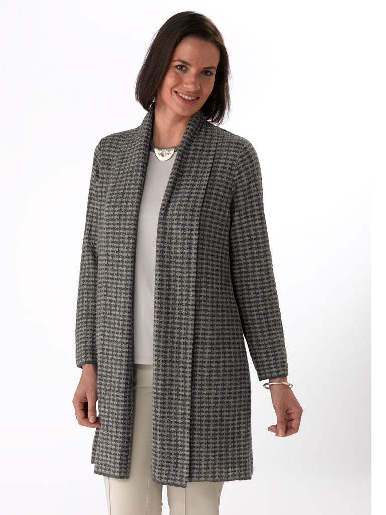 Alpaca Knitwear - Lena in Grey Mix by Artisan Route