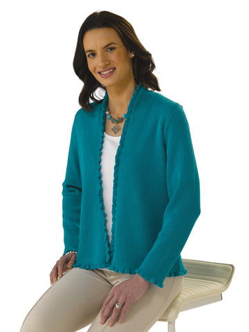 Alpaca Knitwear - Lorena in Verdigris by Artisan Route