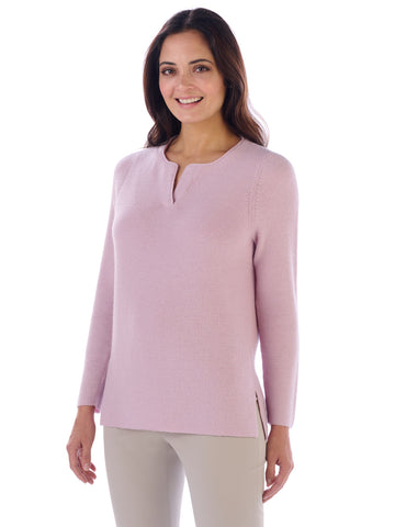 Alpaca Knitwear - Nadia in Soft Pink by Artisan Route