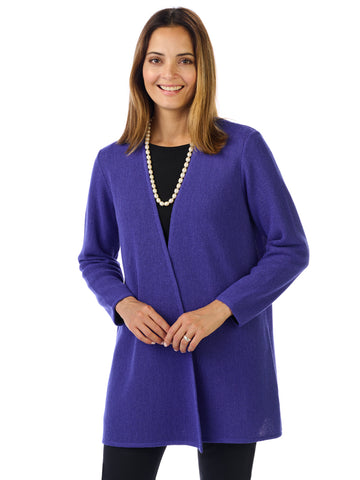 Alpaca Knitwear - Olivia in Iris by Artisan Route