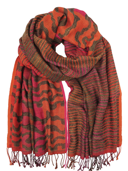 Silk Scarf - Otter Wave by Artisan Route