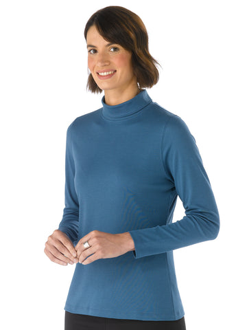 Pima Cotton T Shirt - Paula in Baltic by Artisan Route