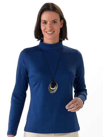 Pima Cotton T Shirt - Paula in Royal Blue by Artisan Route
