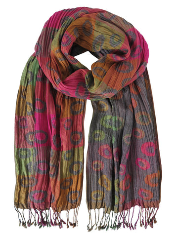 Silk Scarf - Planet Cosmos Mix by Artisan Route