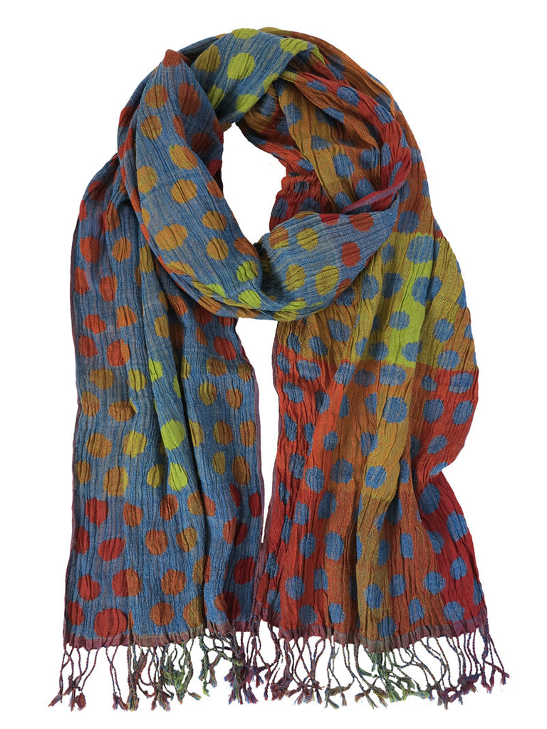 Silk Scarf - Sublime Polka Dot by Artisan Route