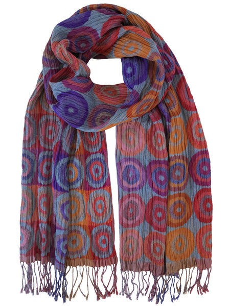 Silk Scarf - Target Flora Mix by Artisan Route